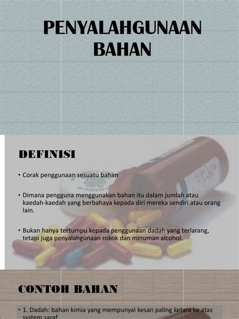 Penyalahgunaan Bahan Pdf