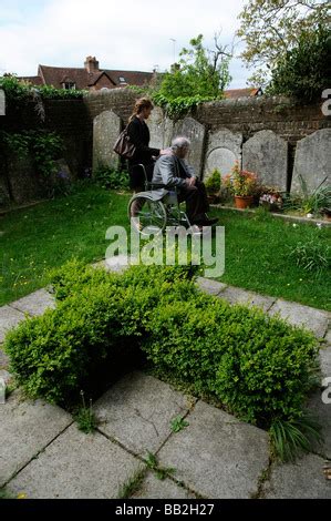 Morbid Nude Woman Nude Old Cemetery Stock Photo Alamy