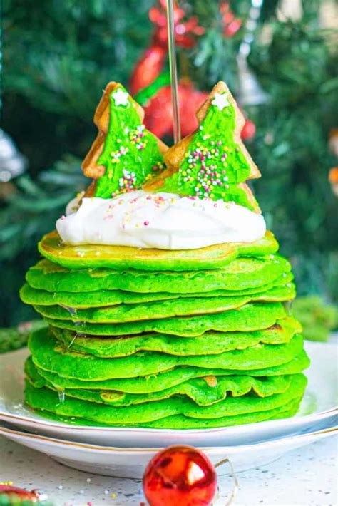 Christmas Pancakes - festive & bright! • Pancake Recipes