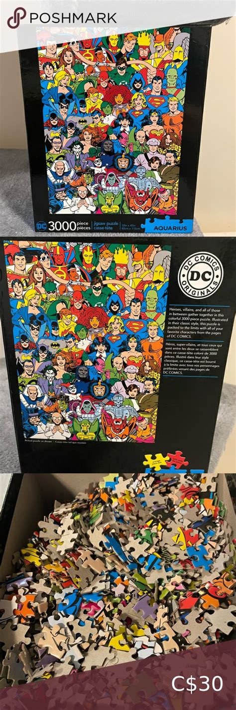 Aquarius Dc 3000 Piece Puzzle Aquarius Piecings Puzzle