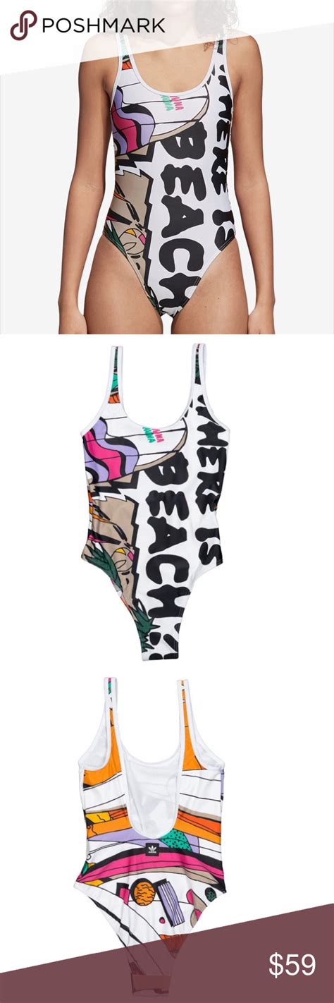 New Adidas Originals One Piece Swimsuit M Fashion Clothes Design