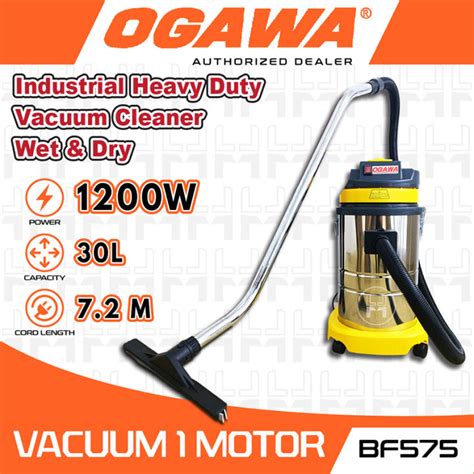 Ogawa Bf575 30l Industrial Heavy Duty Vacuum Cleaner Wet And Dry