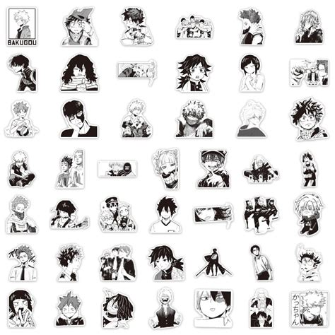 Details 78 Black And White Anime Stickers Incdgdbentre