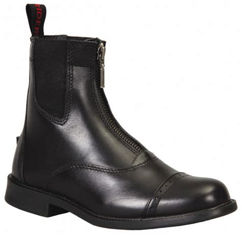 Tuffrider Mens Baroque Front Zip Paddock Boots The Lexington Horse