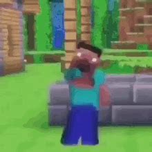 Steve Minecraft GIF - Steve Minecraft Funny - Discover & Share GIFs