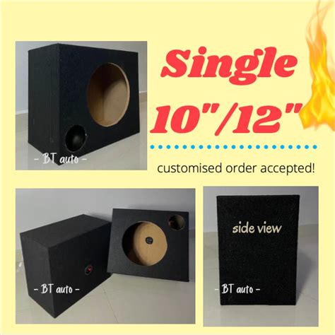 Speaker Box Sub Woofer Box Single 10 Inches 12inches 12mm Thick