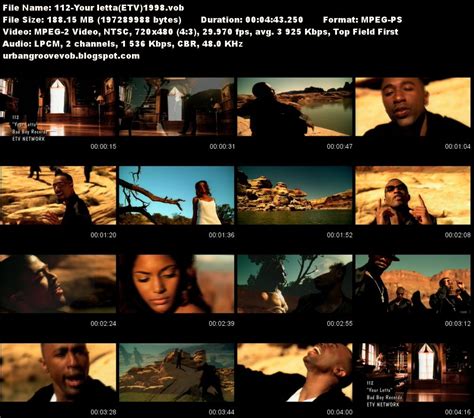 Urban Groove Vob Collection 112 Your Letta 1998