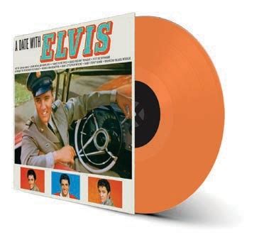 Elvis Presley A Date With Elvisorange Vinyl