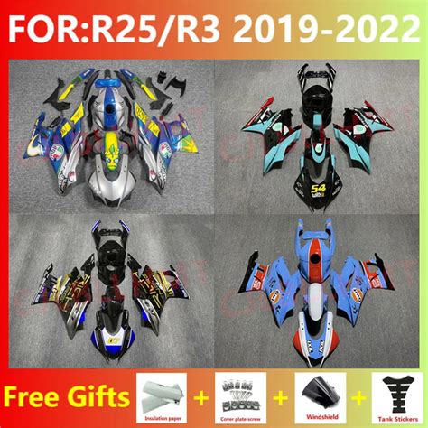 New Abs Motorcycle Injection Mold Fairing Kit Fit For Yzf R25 R3 R25 R3 2019 2020