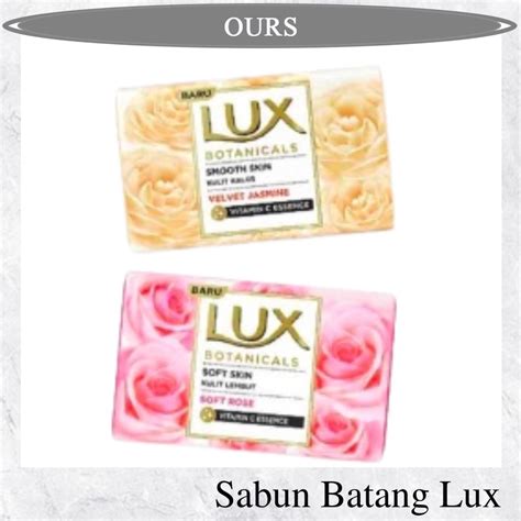 Jual Lux Botanicals Soft Rose Velvet Jasmine 65 Gram Sabun Batang