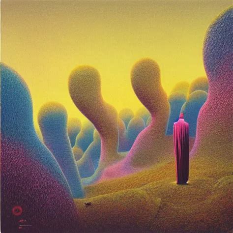 Tame Impala Album Cover Made By Zdzis Aw Beksi Ski Stable Diffusion