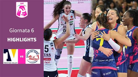 Trento Scandicci Highlights 6 Giornata Campionato 23 24 Lega