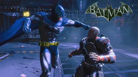 Batman Vs Deathstroke With Long Halloween Suit Batman Arkham Origins