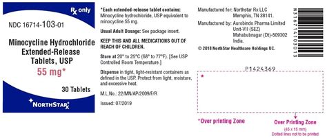 Minocycline Extended Release Tablets Fda Prescribing Information Side Effects And Uses