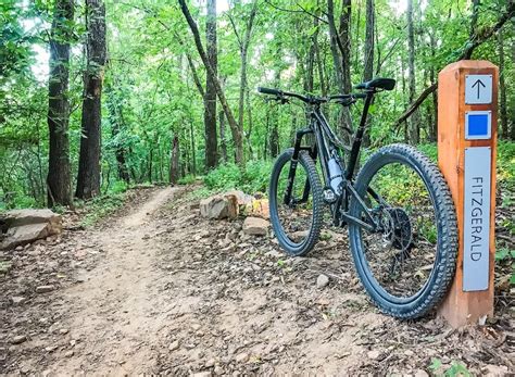 Fitzgerald Mountain Biking Trail Springdale Arkansas