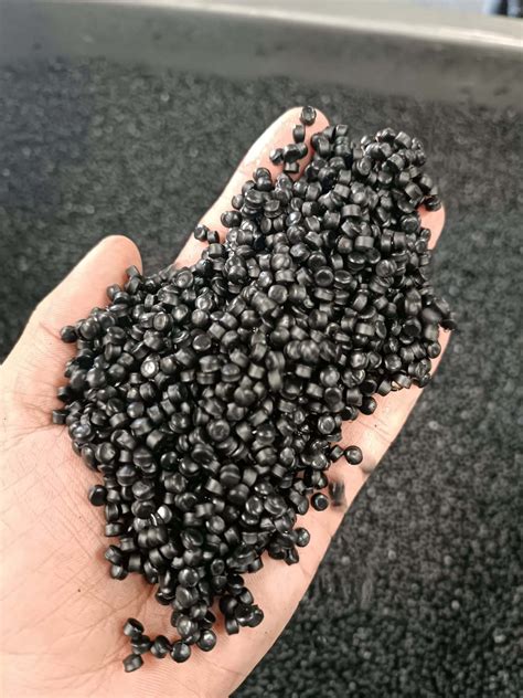 Pp Repro Pellets Recycled Pp Granules Black