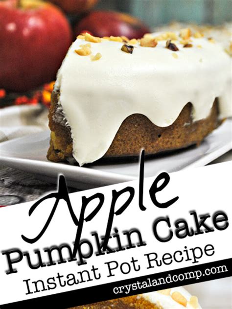 Instant Pot Apple Pumpkin Bundt Cake Story