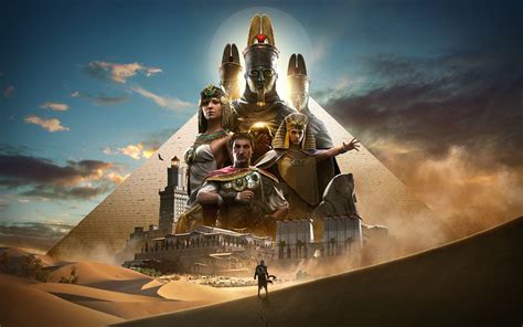 Fonds D Cran Assassin S Creed Origins Jeu Chaud X Uhd K Image