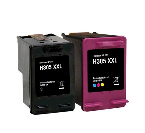 Hp Xxl Black Colour Recycled Ink Cartridge Combo Pack Red Bus