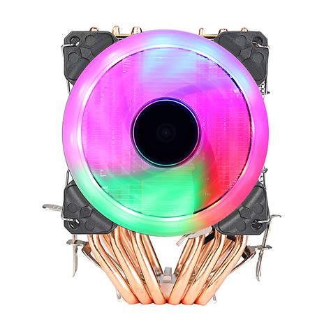 Evesky Cpu Cooling Fan Fans Pin Heat Pipes Rgb Without