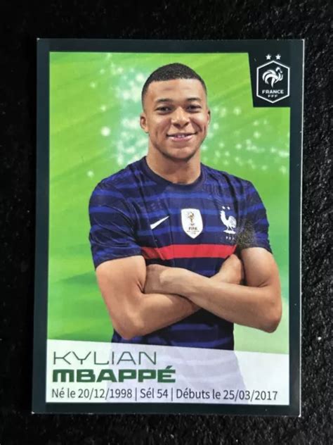 STICKER PANINI INTERMARCHÉ Au Plus Près Des Bleus Mbappé 49