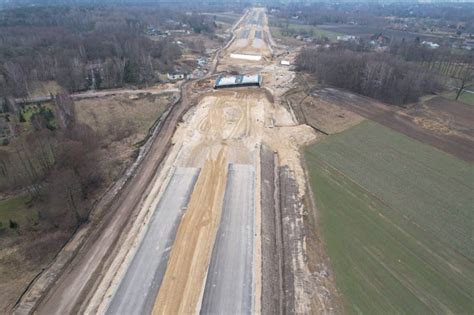 Zaawansowanie Prac Na Budowie Drogi S Aleksandr W Dzki Autostrada