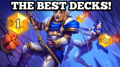 The FIVE BEST Decks To Hit LEGEND In Standard And Wild Since The Nerfs