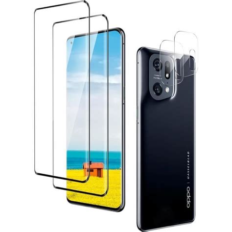 Verre Tremp Pour Oppo Find X Pro Film De Protection D Cran Anti