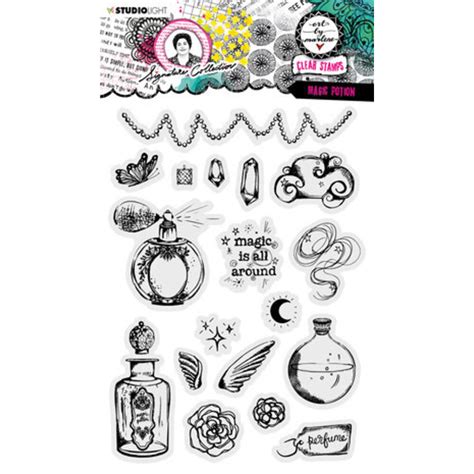 Studio Light Signature Collection Clear Stamp Magic Potion Abm Si Sta