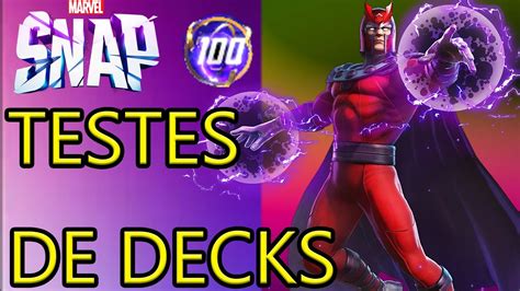 Testando Decks No Infinito Marvel Snap Youtube