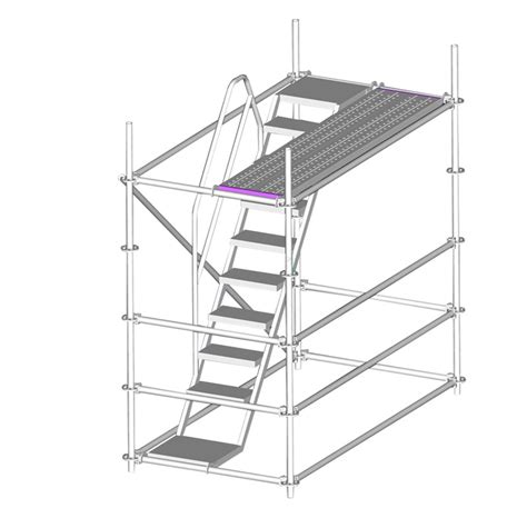Modular Scaffolding Hot Dip Galvanized Ringlock Scaffold System For
