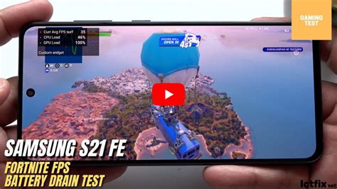 Samsung Galaxy S Fe Test Game Fortnite Exynos Hz Display