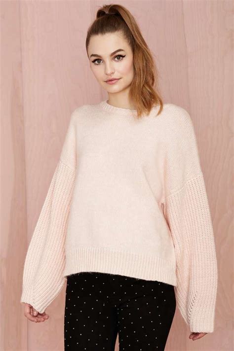 Nasty Gal Strawberry Fields Wool Crop Sweater Shop Whats New At