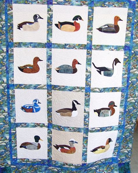 Duck Quilt Applique