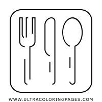 Dibujo De Tenedor Para Colorear Ultra Coloring Pages