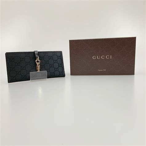 Gucci グッチ クリップ金具 Ggキャンバス 長財布 150397 ブラック｜中古｜なんでもリサイクルビッグバン