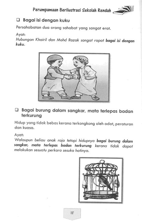 Bagai Isi Dengan Kuku Contoh Ayat