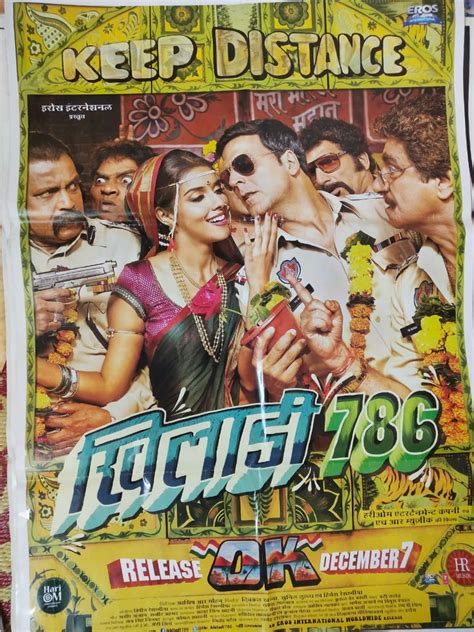 KHILADI 786 BOLLYWOOD MOVIE POSTER | Bollywood Poster Studio