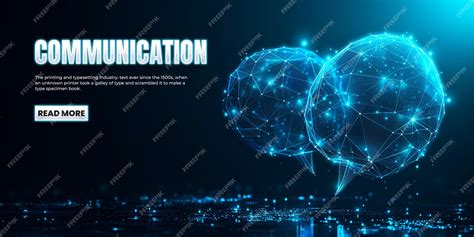 Premium PSD | Communication concept background