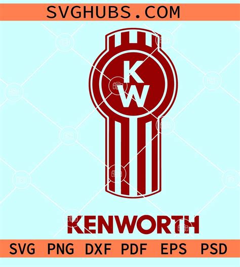 Kenworth Svg Kenworth Logo Svg Kenworth Semi Truck Svg Kenworth