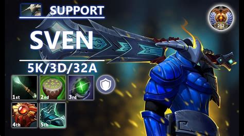 Sven Hard Support 736c Pos 5 Sven Heavy Plate Facet Dota 2