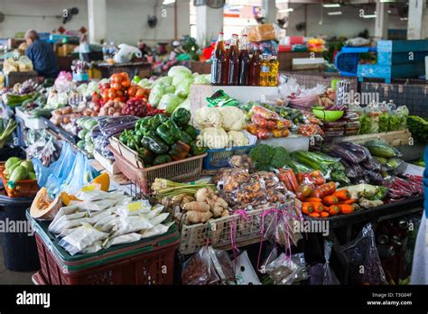 Mercado de frutas y verduras en Malasia Fotografía de stock Alamy