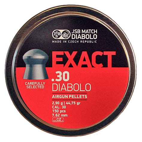 Śrut JSB EXACT 7 62 mm 30 DIABOLO 2 90 g 150 szt 546030 150