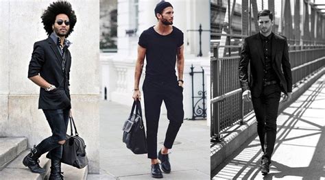 All Black Outfits For Men