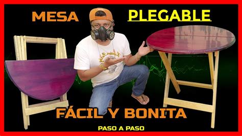 1 MESA PLEGABLE DE MADERA PARA DJ FÁCIL PASO A PASO YouTube