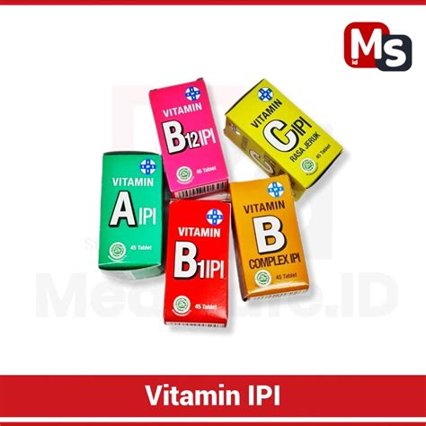 Jual Vitamin C Ipi Isi 45 Tablet Kunya Multivitamin OTC Shopee Indonesia