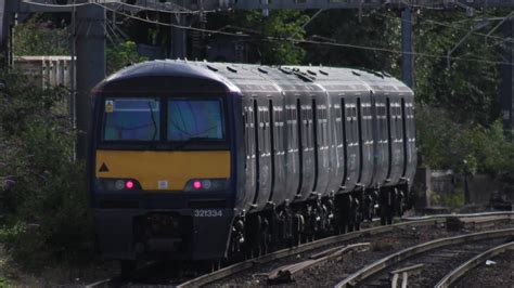 Class 321 Swift Mail Train Moving Around The Network Youtube