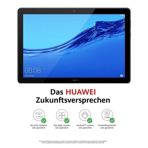 HUAWEI MediaPad T5 10 Wi Fi Tablette Tactile 10 1 Noir 32Go 3Go De