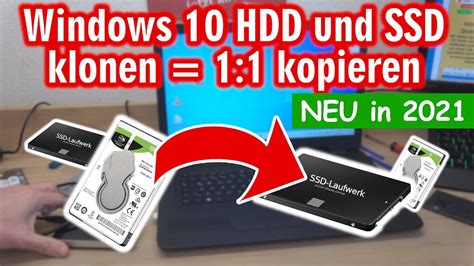 Windows Hdd Und Ssd Klonen Und Auf Neue Kopieren Alle Daten