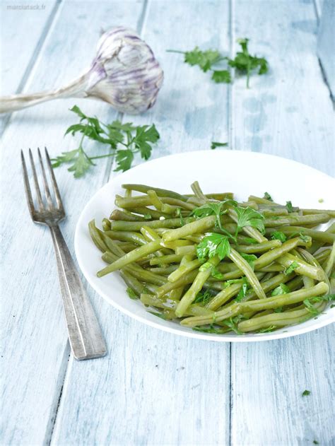 Haricots Verts Ail Et Persil Recette Facile